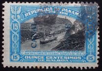 [Panama Postage Stamps Overprinted "CANAL/ZONE"(Upwards), тип J5]