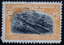 [Panama Postage Stamps Overprinted "CANAL/ZONE"(Upwards), тип J7]