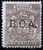 [South Africa Company Stamps Overprinted "B.C.A.", type A6]