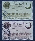[The 100th Anniversary of Sindh Province Postage Stamps; The 5th Anniversary of Independence, type T]