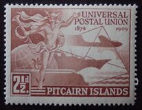 [The 75th Anniversary of U.P.U., tegund O]