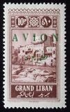 [Airmail - Issues of 1925 Overprinted "AVION" in French and Arabic, type V]