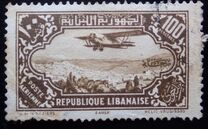 [Airmail - Potez 29-4 Biplane and Local Motives, type CR]