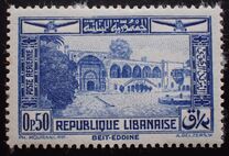 [Airmail - Beit ed-Dine Palace and Acropolis of Baalbek, Typ CY]