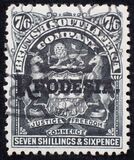 [Overprinted "RHODESIA.", type L10]