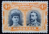 [King George V, 1865-1936 & Queen Marie, 1867-1953, տեսակ O10]