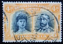 [King George V, 1865-1936 & Queen Marie, 1867-1953, տեսակ O10]