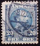 [King Christian IX, 1818-1906 - Horizontal Lines in Background in Oval, タイプ M1]