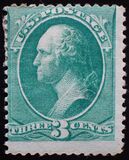 [George Washington - White Wove Paper, type AH]