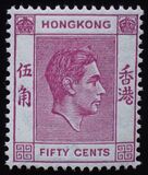 [King George VI - Different Perforation, type T18]