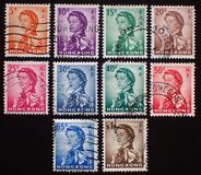 [Queen Elizabeth II - Watermark Upright, type AL]