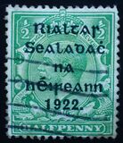 [Great Britain Stamps Overprinted in Bluish Black or Red - Overprint 14½ x 16mm, प्रकार C4]