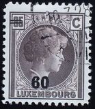 [Grand Duchess Charlotte - Surcharged, type AO]