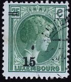 [Grand Duchess Charlotte - Surcharged, type AM]