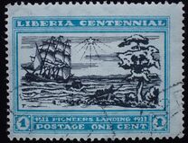 [The 100th Anniversary of the Landing of the First Settlers at Cape Mesurado, 类型 FA]