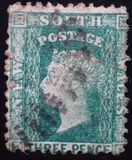 [Queen Victoria - Perforated, type B19]