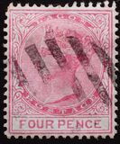 [Queen Victoria - Different Perforation, type A12]