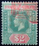 [Re Giorgio V - Filigrana: Corona sul blocco CA Multipla - Stampatore: De La Rue & Co. Ltd., Scrivi AS2]