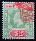 [Re Giorgio V - Filigrana: Corona sul blocco CA Multipla - Stampatore: De La Rue & Co. Ltd., Scrivi AS3]