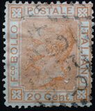 [king Victor Emmanuel II - New Colours, type O1]