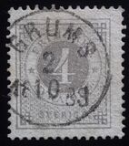 [Numerals in Circle - Different Perforation, type F12]