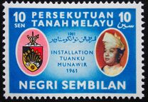 [Installation of Tuanku Munawir as Ruler of Negri Sembilan, type AA]