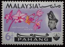 [Sultan Abu Bakar & Orchids, type AE]
