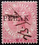 [Straits Settlements Postage Stamps Overprinted "PERAK", type B4]
