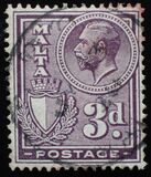 [King George V and Coat of Arms, тып X6]