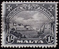 [Re Ġorġ V u arma ta' Malta u Sett Definittiv - iskritti POSTAGE & REVENUE, Tip Y1]