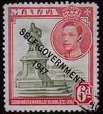 [King George VI and Local Motifs Overprinted "SELF-GOVERNMENT - 1947", type BA8]