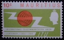 [The 100th Anniversary of I.T.U., type DK]