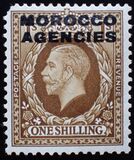 [Great Britain Postage Stamps Overprinted "MOROCCO AGENCIES" Horizontally, type M6]
