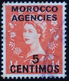 [Great Britain Postage Stamps Overprinted and Surcharged, type V]