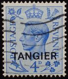 [King George VI - Great Britain Postage Stamps Overprinted "TANGIER", نوع N5]