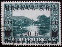 [Postage Stamps from Bosnia-Herzegovina Overprinted, tip A5]