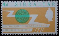 [The 100th Anniversary of the International Telekommunication Union, type BO]