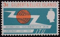 [The 100th Anniversary of I.T.U., type AW]