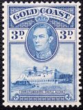 [King George VI & Christiansborg Castle, Accra, type Q4]
