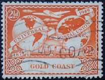 [The 75th Anniversary of Universal Postal Union, 類型 AI]