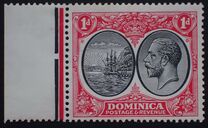 [Seal of Colony & King George V - Different Watermark, type R5]