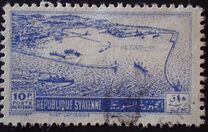 [Airmail - Port of Latakia and Central Post Office Aleppo, type JL]