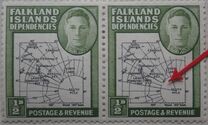 [King George VI - Map of Falkland Islands, סוג A]