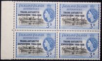 [Previously Issued Stamps Overprinted "TRANS - ANTARCTIC - EXPEDITION 1955-1958", 類型 X2]