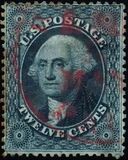 [George Washington, 1732-1799, ประเภท E1]