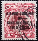 [The 25th Anniversary of King George V's Accession - Issues of 1932 Overprinted "SILVER JUBILEE OF KING GEORGE V - 1910-1935", 类型 U]