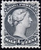 [Queen Victoria - Size: No. 1-1C 17 x 21 mm, No. 2-3a: 20 x 24mm. For Earlier Issues, see British Canada, type A]