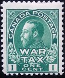 [King George V in Admiral Uniform Overprinted "War Tax", type AL]