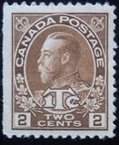[King George V in Admiral Uniform With War Tax Inscription, տեսակ AM7]