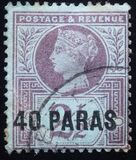 [Great Britain Postage Stamps Surcharged, type B]
